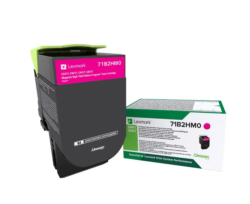 LEXMARK Toner-Modul HY return magenta 71B2HM0 CS31/41/51x 3500 Seiten Idealshop