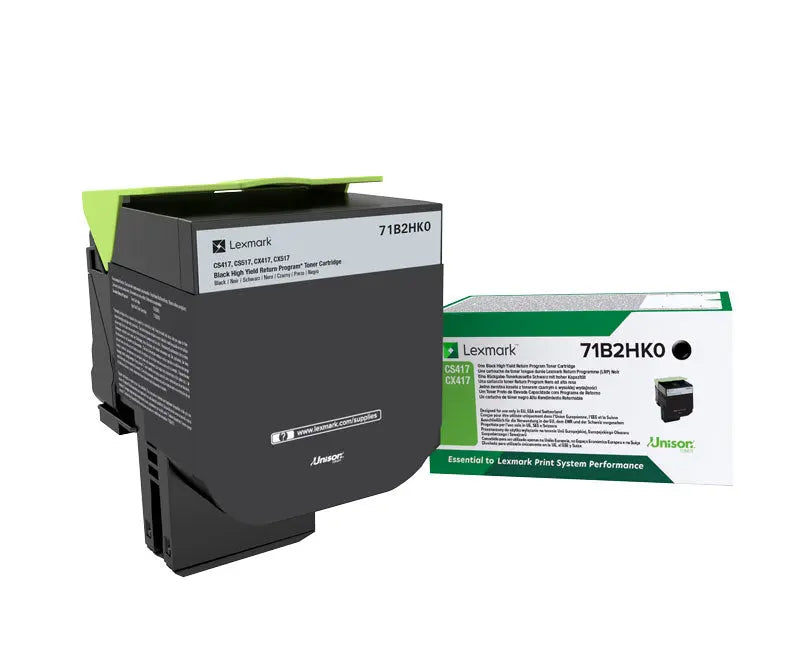 LEXMARK Toner-Modul HY return schwarz 71B2HK0 CS31/41/51x 6000 Seiten Idealshop