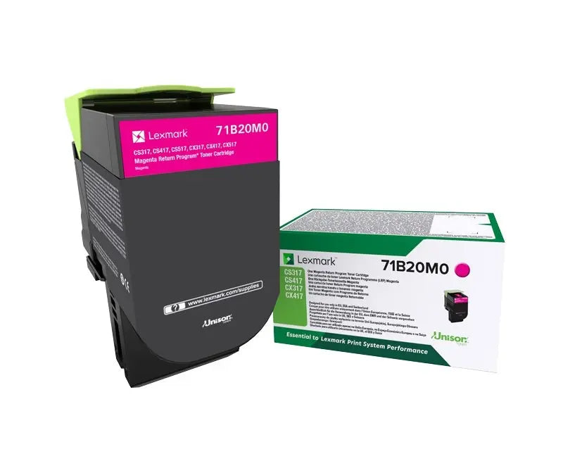 LEXMARK Toner-Modul return magenta 71B20M0 CS31/41/51x 2300 Seiten Idealshop