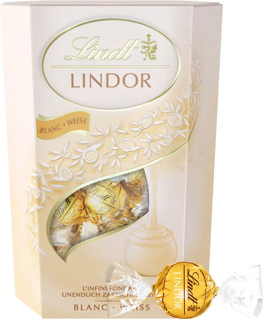 LINDT Lindor Kugeln 492901 Weiss 200g Idealshop