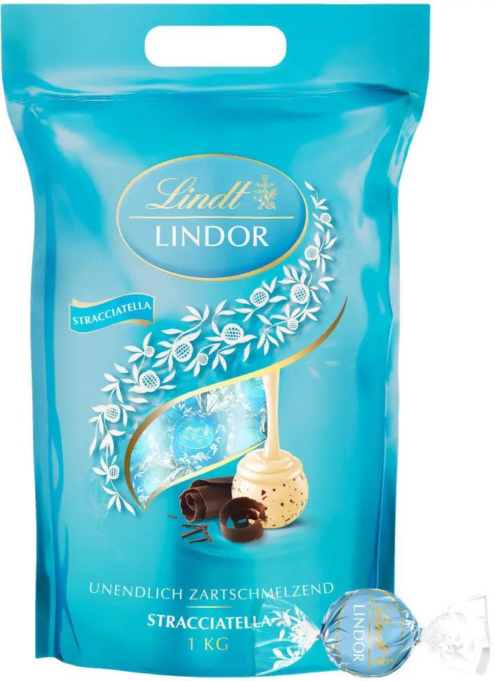 LINDT Lindor Kugeln 639042 Stracciatella 1000g Idealshop