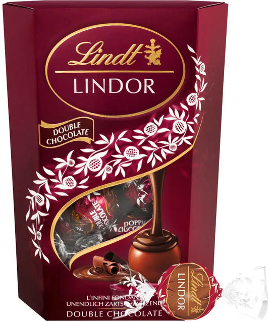 LINDT Lindor Kugeln 659867 Double Chocolate 200g Idealshop