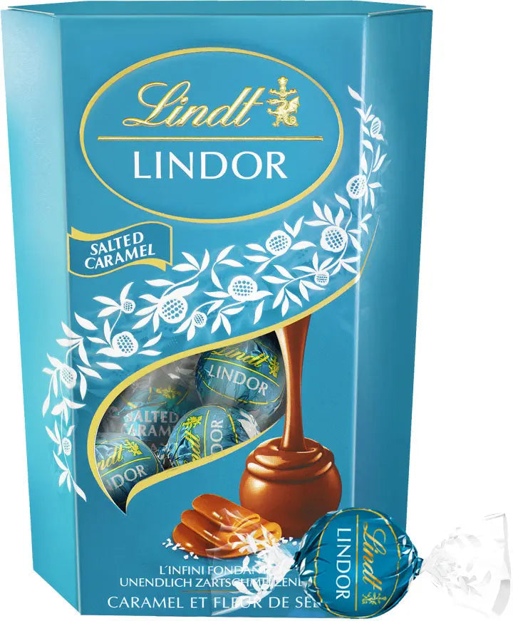 LINDT Lindor Kugeln 659916 Salted Caramel Milch 200g Idealshop