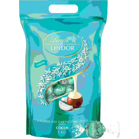 LINDT Lindor Kugeln 801516 Kokosnuss 1000g Idealshop