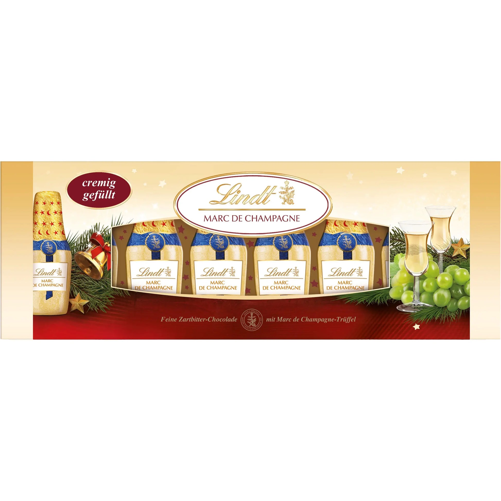LINDT Marc de Champagne 676982 Flaschen 131g Idealshop
