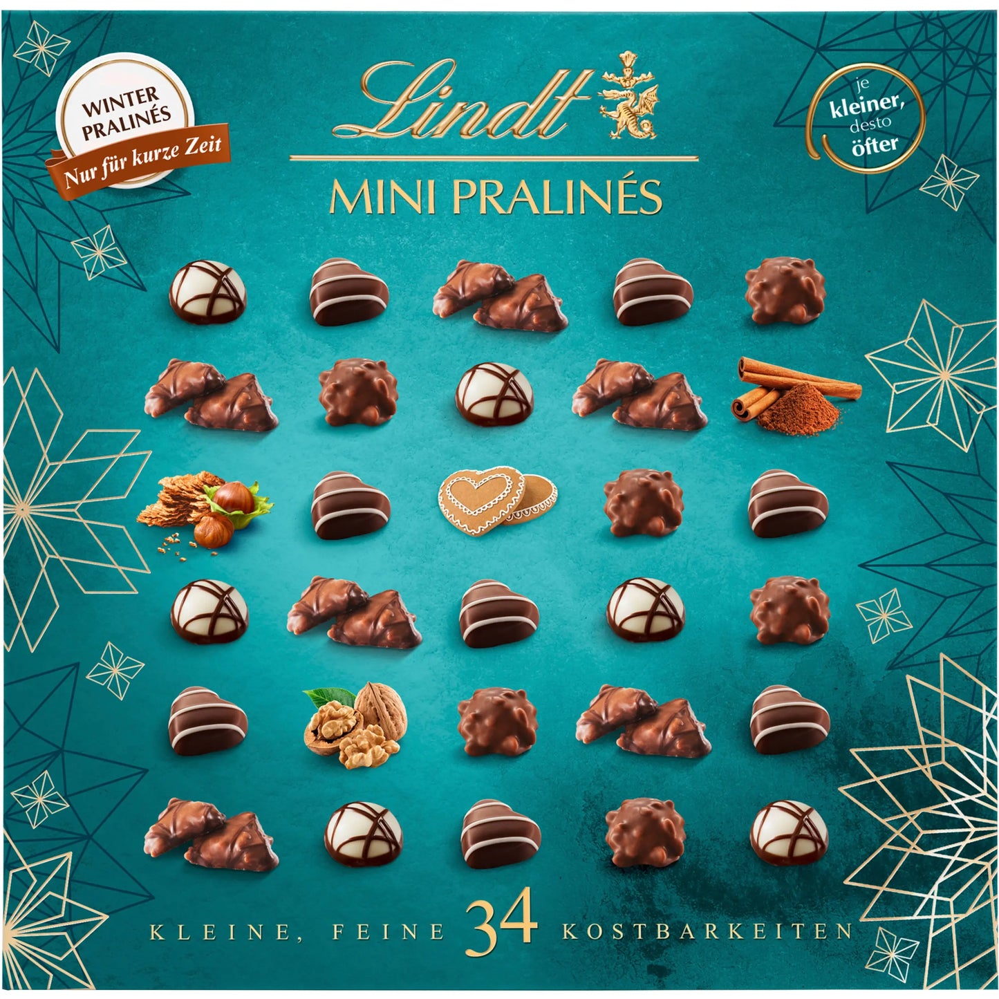 LINDT Mini Winter-Praliné 639803 163g Idealshop