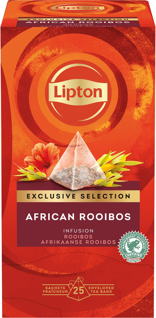 LIPTON Afrikanischer Rooibos Tee 4071214 25 Pyramiden Idealshop