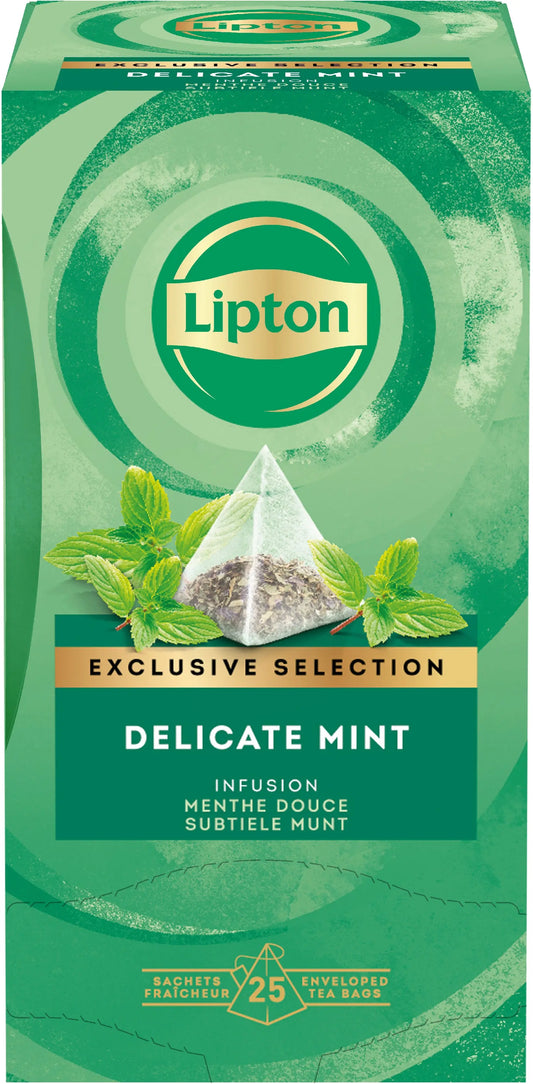 LIPTON Delicate Mint Tee 4071219 25 Pyramiden Idealshop