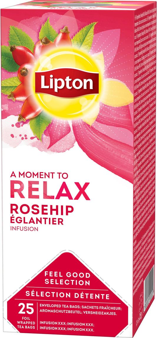 LIPTON Hagebutte Tee 4000730 25 Beutel Idealshop