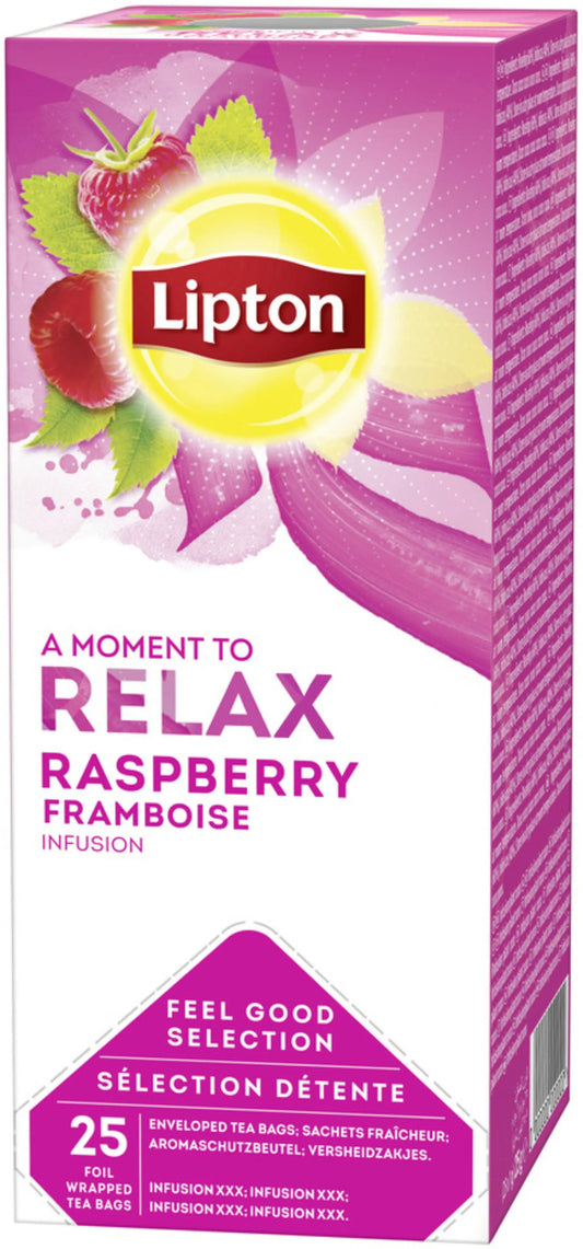 LIPTON Himbeere Tee 4057272 25 Beutel Idealshop