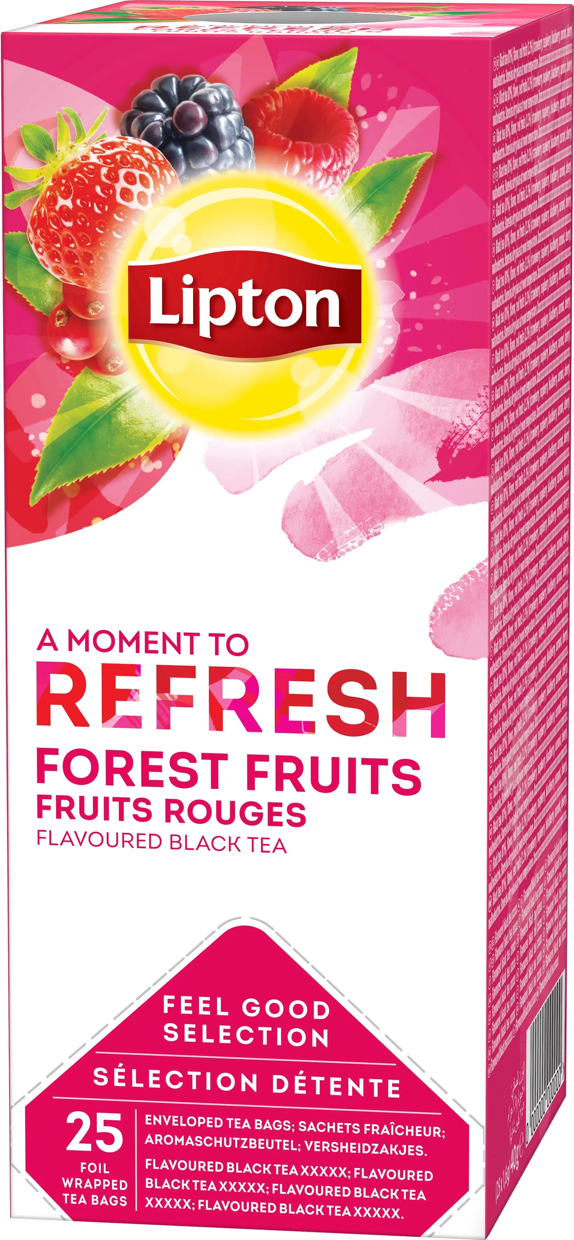 LIPTON Waldfrucht Tee 4071280 25 Beutel Idealshop