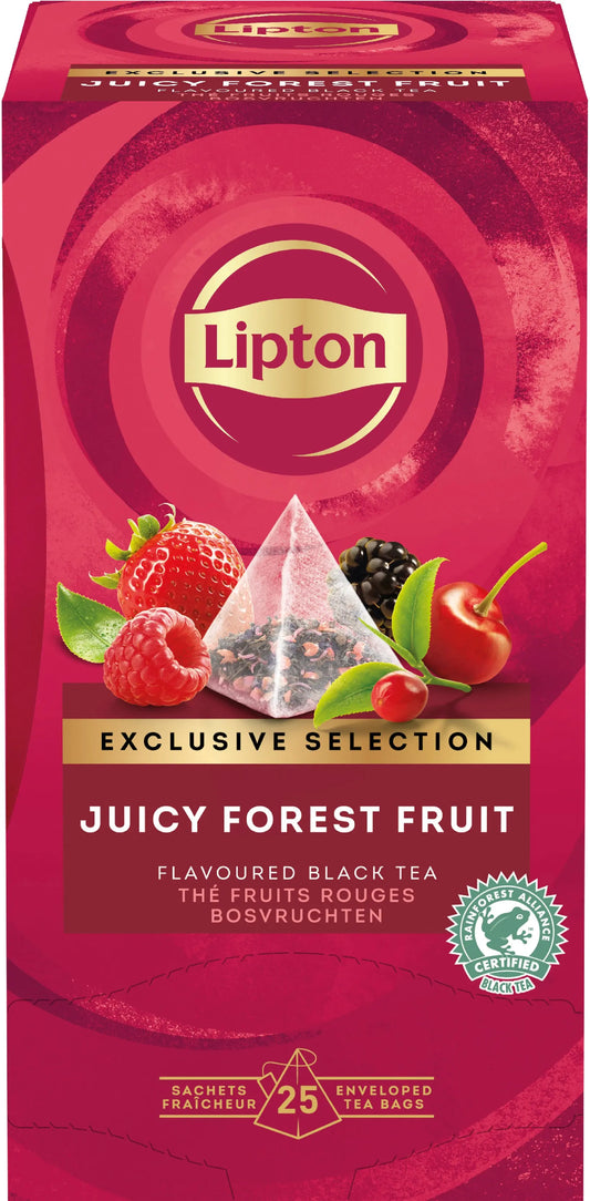 LIPTON Waldfrüchte Tee 4071217 25 Pyramiden Idealshop