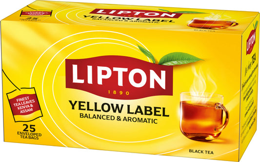 LIPTON Yellow Lable Black Tee 4091087 25 Beutel Idealshop
