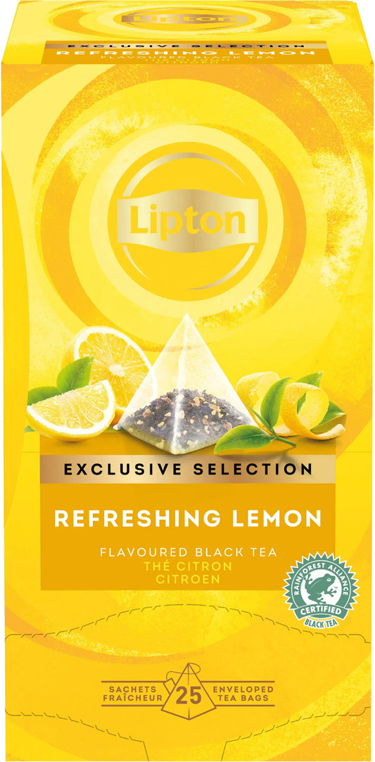 LIPTON Zitrone Tee 4071215 25 Pyramiden Idealshop