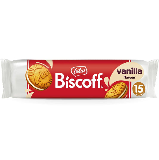 LOTUS Biscoff Sandwich Vanilla 62637 150 g Idealshop
