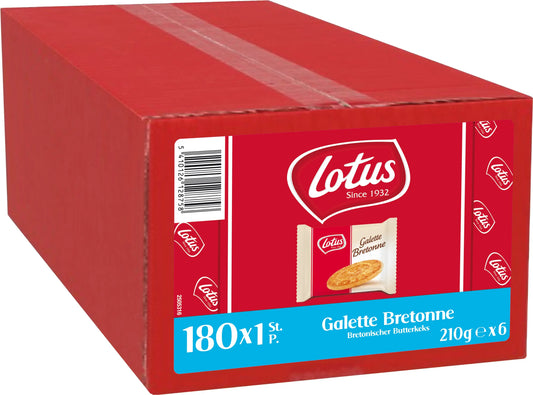 LOTUS Bretonischer Butterkeks 12875 180 x 1 Stk. Idealshop