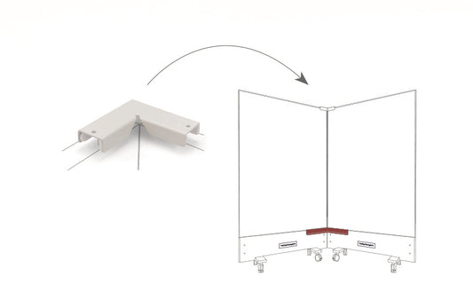 MAGNETOP. Top-Connector double corner