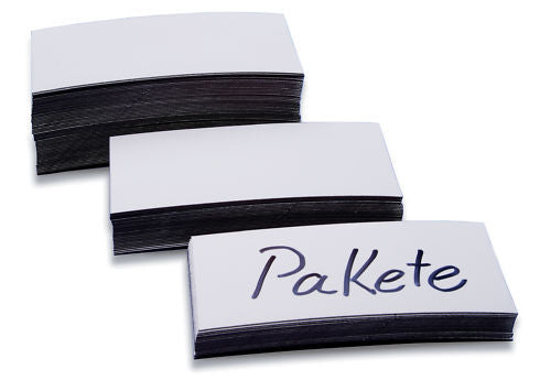 MAGNETOPLAN Magnetetiketten 100x30x0.6mm 1531106 100 Stück Idealshop