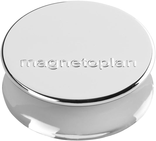 MAGNETOPLAN Magnet Ergo Large 10Stk. 1665032 silber 34x17.5mm Idealshop