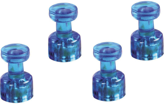 MAGNETOPLAN magnet. Memohalter 18x11mm 1666114 dunkelblau 4 Stk. Idealshop