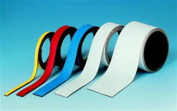 MAGNETOPLAN Magnetoflexband PVC beschicht. 17330 weiss, 10 Stck. 30mmx1m Idealshop