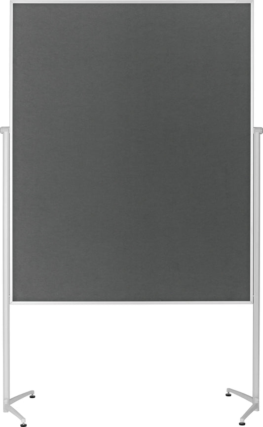 MAGNETOPLAN Design-Moderatorentafel Evo+ 1151101 Filz, grau 1200x1500mm Idealshop