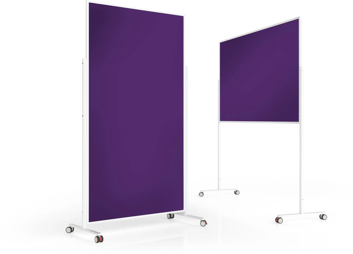 MAGNETOPLAN Design-Moderatorentafel VP 1181111 Filz, violett 1000x1800mm Idealshop
