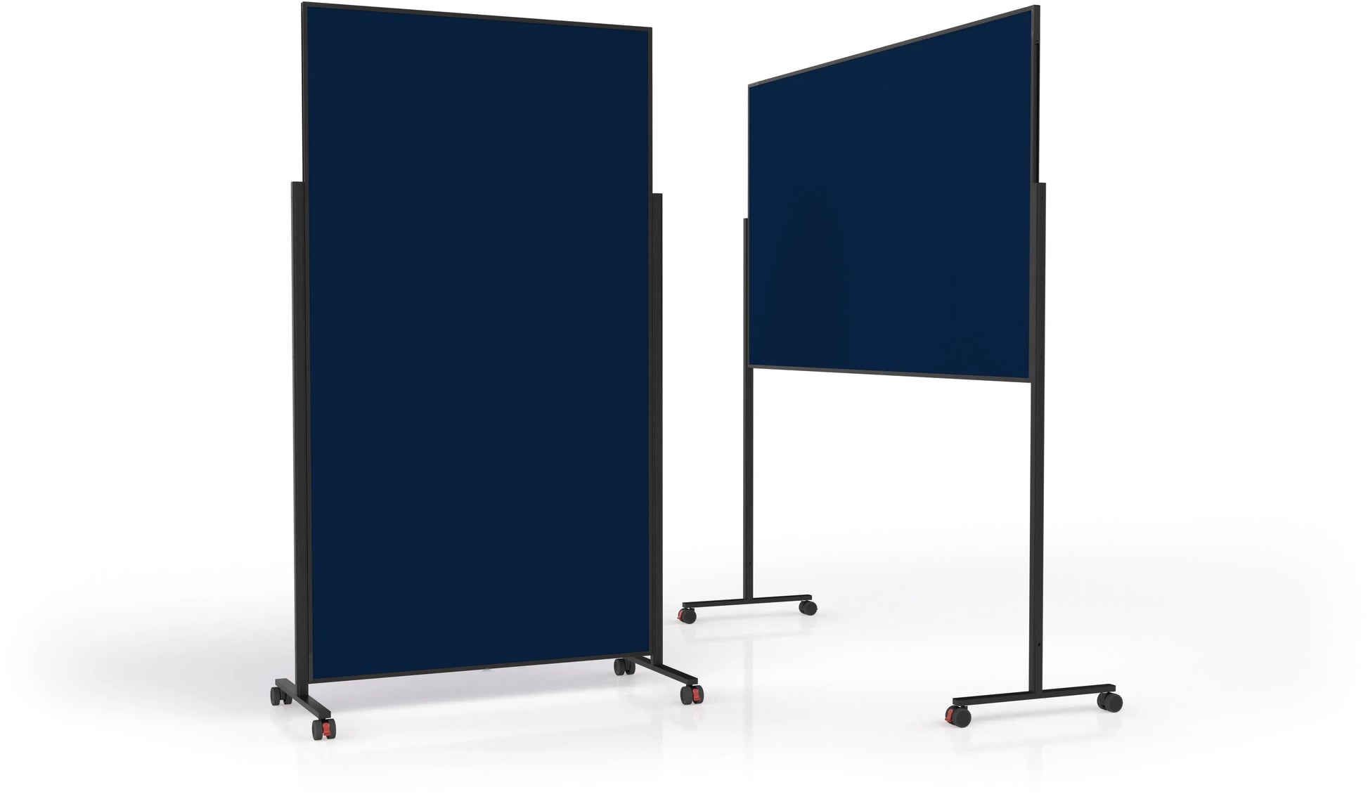 MAGNETOPLAN Design-Moderatorentafel VP 1181214 dunkelblau, Filz 1000x1800mm Idealshop