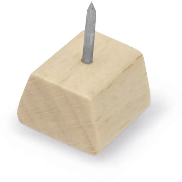 MAGNETOPLAN Design Pinwand-Nadeln 25 Stück 111165549 Wood Series, Birke 18x13x13mm Idealshop
