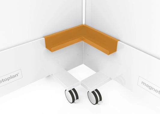 MAGNETOPLAN Eckablageschale Infinity Wall 114661028 melonengelb Idealshop