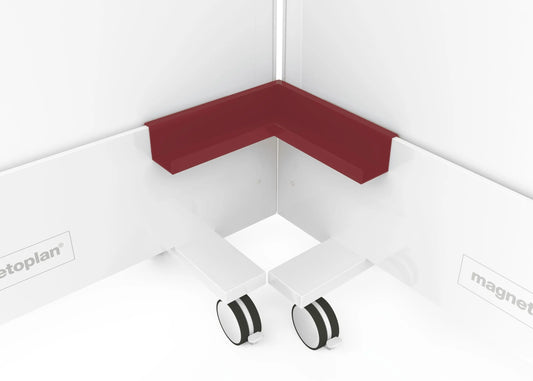 MAGNETOPLAN Eckablageschale Infinity Wall 114663003 rubinrot Idealshop