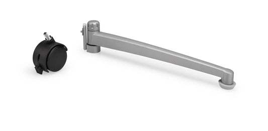 MAGNETOPLAN Ersatzteil Fuss mit Rolle 111153530 Für Moderationstafel Idealshop