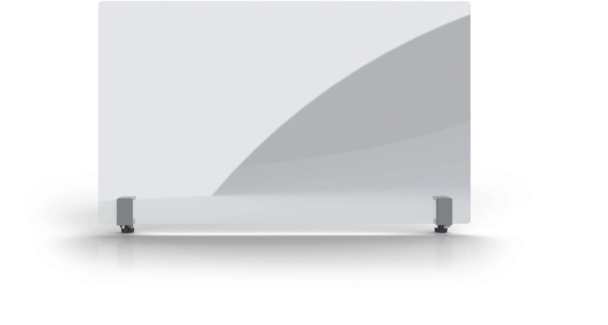MAGNETOPLAN Hygienewand 1000x600mm 11029100 Acrylglas, mit Klemmhalter Idealshop