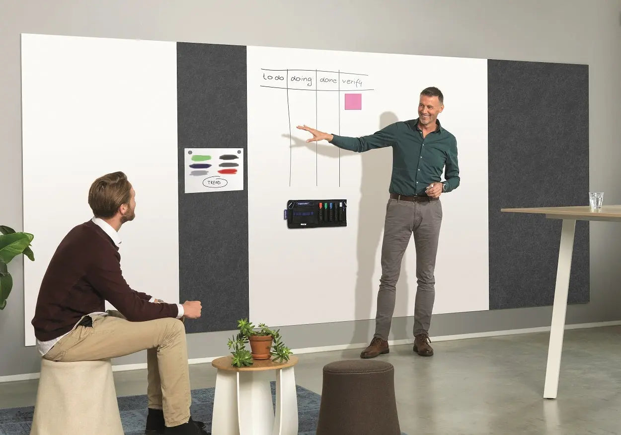MAGNETOPLAN Infinity Wall X Acoustics 1010213 anthrazit 490x1980mm Idealshop