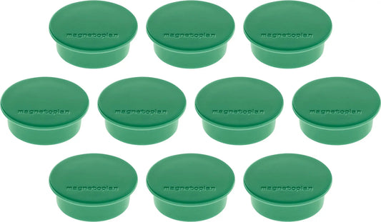 MAGNETOPLAN Magnet Discofix Color 40mm 1662005 grün, ca. 2.2 kg 10 Stk. Idealshop