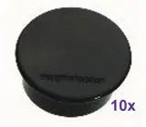MAGNETOPLAN Magnet Discofix Color 40mm 1662012 schwarz, ca. 2.2 kg 10 Stk. Idealshop