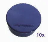 MAGNETOPLAN Magnet Discofix Color 40mm 1662014 dunkelblau, ca. 2.2 kg 10 Stk. Idealshop