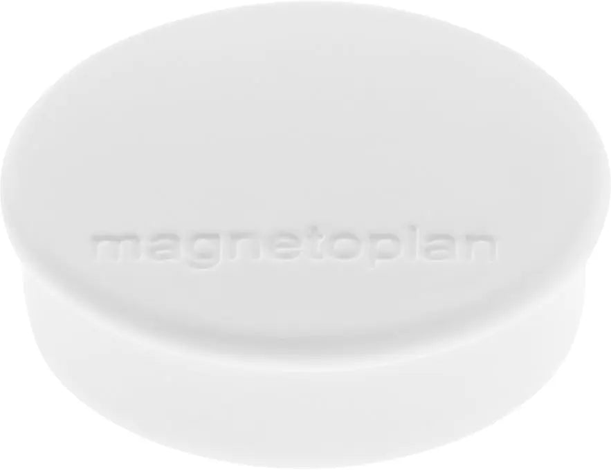 MAGNETOPLAN Magnet Discofix Hobby 24mm 1664500 weiss, ca. 0.3 kg 10 Stk. Idealshop