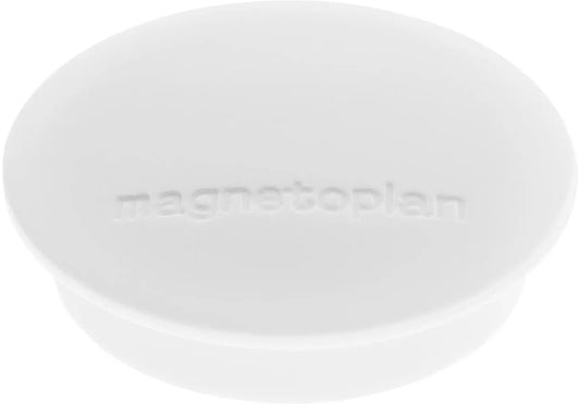 MAGNETOPLAN Magnet Discofix Junior 34mm 1662100 weiss 10 Stk. Idealshop