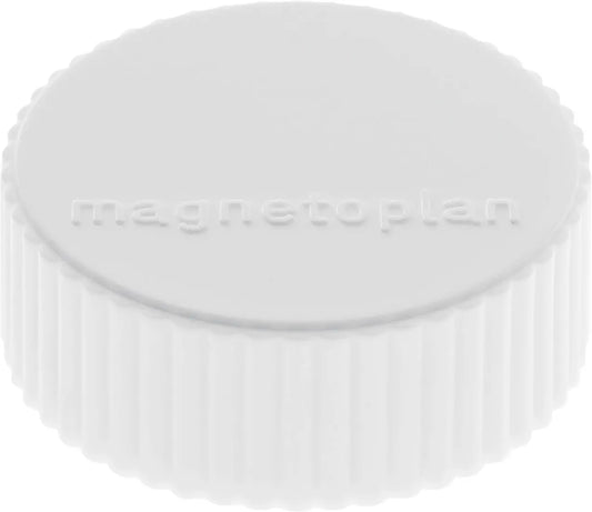 MAGNETOPLAN Magnet Discofix Magnum 1660000 weiss, ca. 2 kg 10 Stk. Idealshop