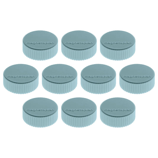 MAGNETOPLAN Magnet Discofix Magnum 1660003 hellblau, ca. 2kg 10 Stk. Idealshop