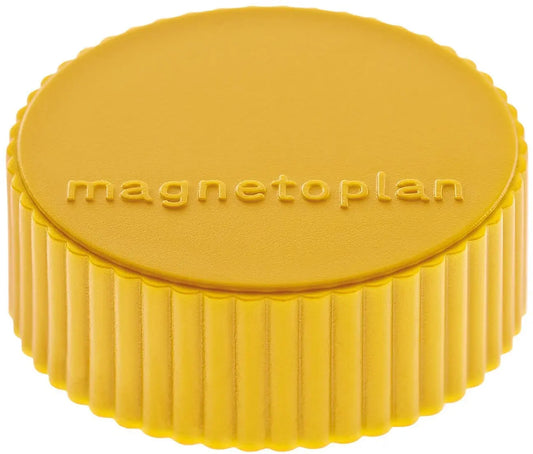 MAGNETOPLAN Magnet Discofix Magnum 34mm 1660002 gelb ca. 2 kg 10 Stk. Idealshop