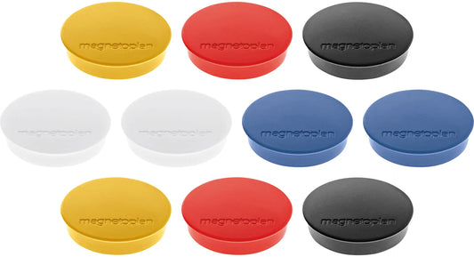 MAGNETOPLAN Magnet Discofix Standard 30mm 1664210 assortiert 10 Stk. Idealshop