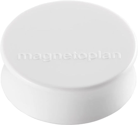 MAGNETOPLAN Magnet Ergo Large 10 Stk. 1665000 weiss 34mm Idealshop