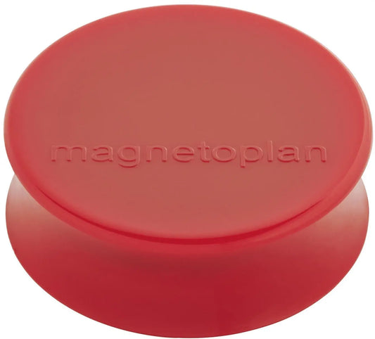 MAGNETOPLAN Magnet Ergo Large 10 Stk. 1665006 rot 34mm Idealshop