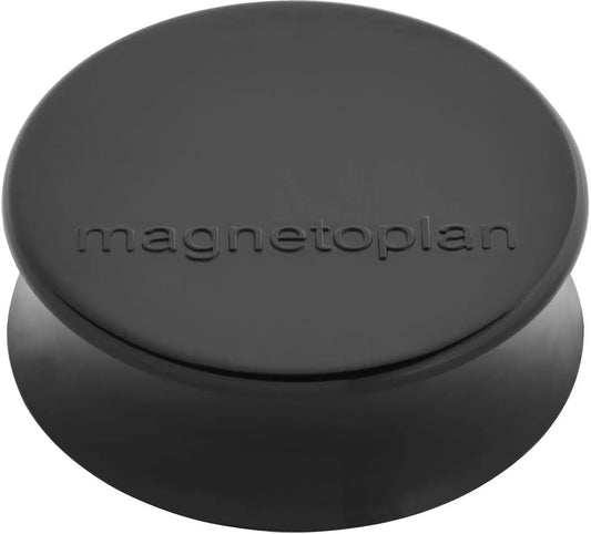 MAGNETOPLAN Magnet Ergo Large 10 Stk. 1665012 schwarz 34mm Idealshop