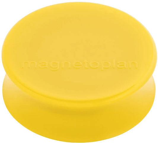 MAGNETOPLAN Magnet Ergo Large 10Stk. 16650102 goldgelb 34x17.5mm Idealshop
