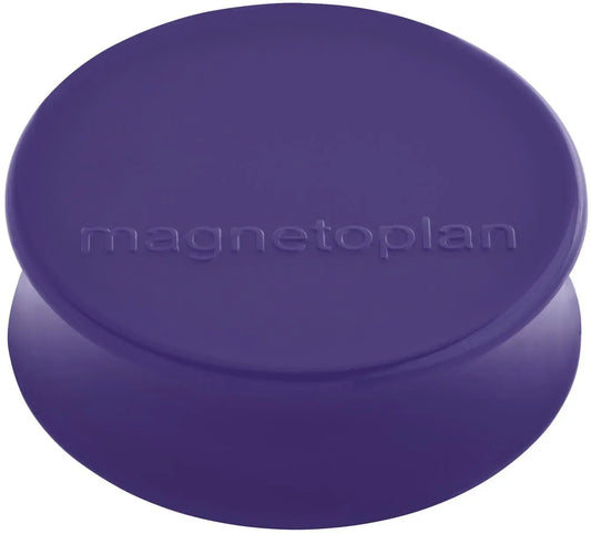 MAGNETOPLAN Magnet Ergo Large 10Stk. 1665011 violett 34x17.5mm Idealshop
