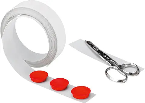 MAGNETOPLAN Magnetband 5705105 weiss 5mx35mm Idealshop