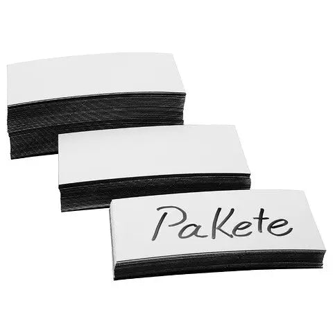 MAGNETOPLAN Magnetetiketten 100x20x0.6mm 1532706 100 Stück Idealshop